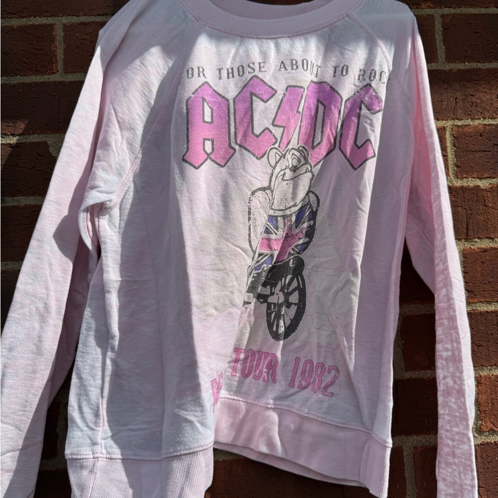 Recycled Karma AC/DC British Tour ‘82 Sweatshirt Women’s XS